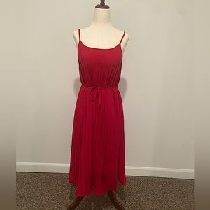 H&M Pleated Midi Dress